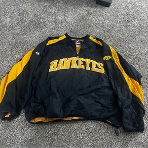 Iowa Hawkeyes Vintage Black and Yellow Jacket